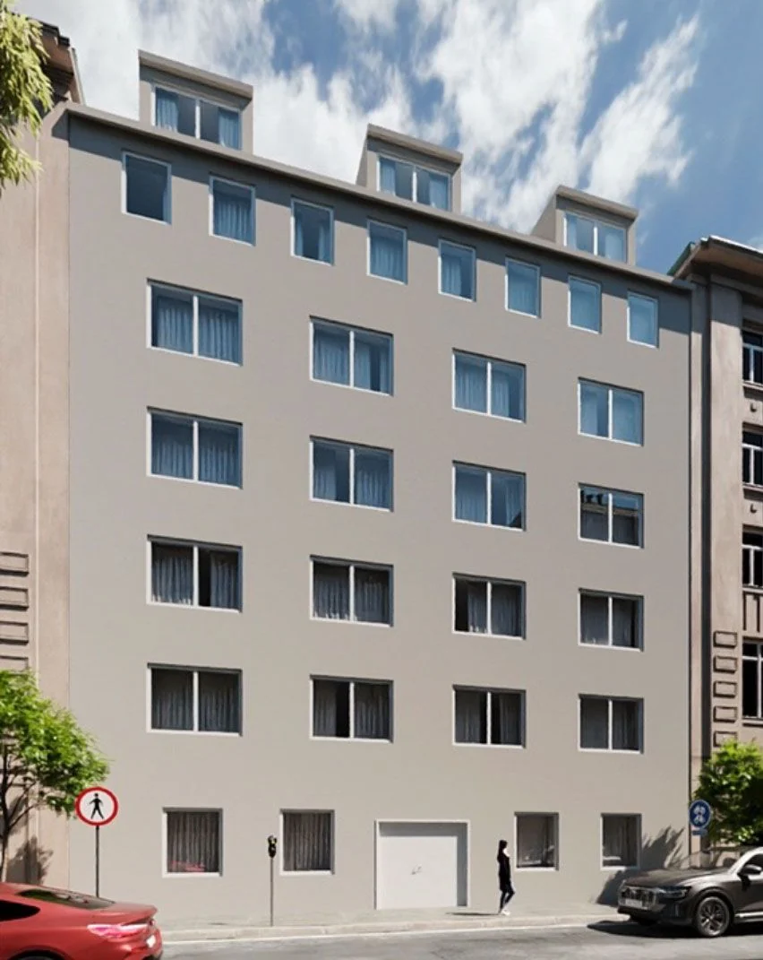 Mainz Weintorstraße'de mevcut yapı